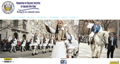 Desktop Screenshot of hellenicsocieties.org